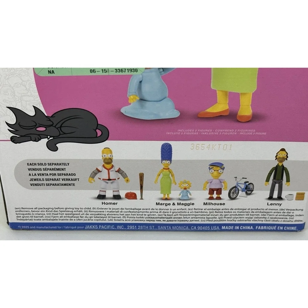 The Simpsons Marge Simpson Maggie Action Figures 2 Pack Jakks Pacific